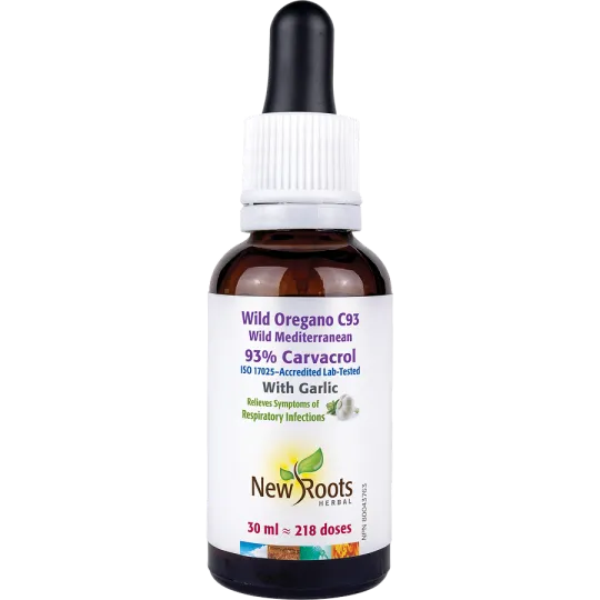 New Roots Wild Oregano C93 With Garlic 30 ml | Unbeatable Prices, Daily Deals | VITASHOP