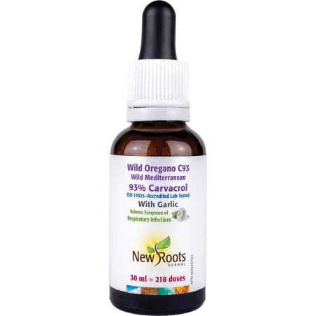 New Roots Wild Oregano C93 With Garlic 30 ml | Unbeatable Prices, Daily Deals | VITASHOP