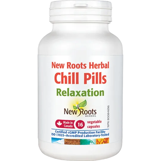 New Roots 뉴 루츠 New Roots Chill Pills 16 캡슐 | 매일 업데이트되는 특가 상품 | VITASHOP