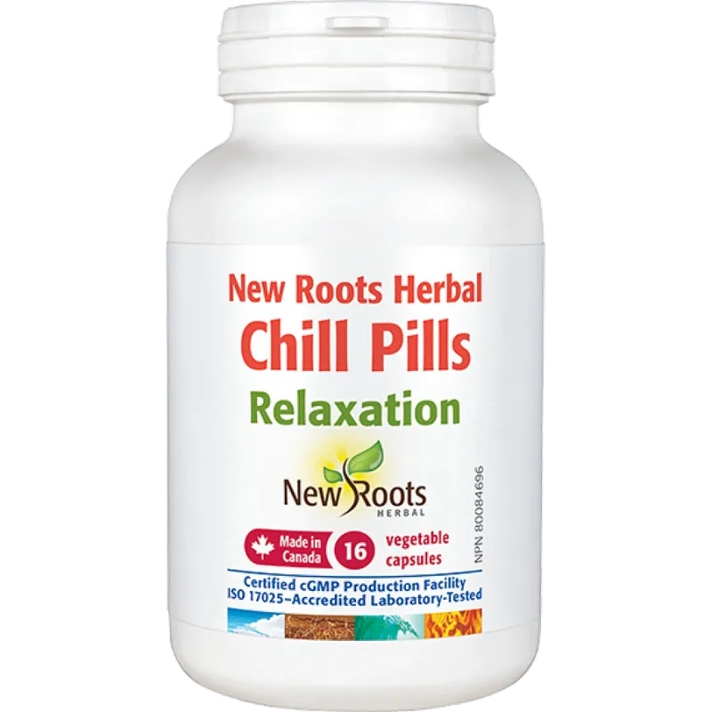 New Roots New Roots Chill Pills 16 Capsules | 每天不同折扣, 全网最低价格 | 种类齐全的保健品店铺 VITASHOP, 只有你想不到, 没有你买不到 !