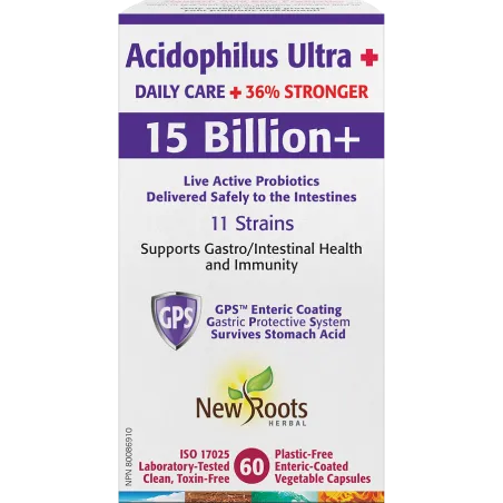 Acidophilus Ultra + 15 billion 60 Capsules | Safest & Easiest Shopping Vitamins Online | VITASHOP