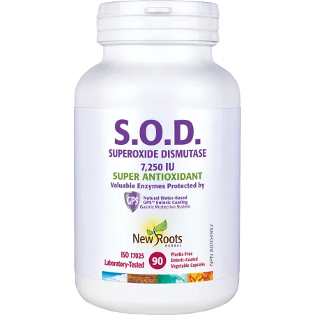 New Roots S.O.D. Superoxide Dismutase 90 Capsules | 每天不同折扣, 全网最低价格 | 种类齐全的保健品店铺 VITASHOP, 只有你想不到, 没有你买不到 !