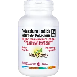 New Roots Potassium Iodide 65 mg 60 Tablets | Unbeatable Prices, Daily Deals | VITASHOP