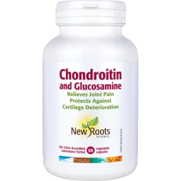 New Roots Chondroitin & Glucosamine 60 Capsules | 每天不同折扣, 全网最低价格 | 种类齐全的保健品店铺 VITASHOP, 只有你想不到, 没有你买不到 !