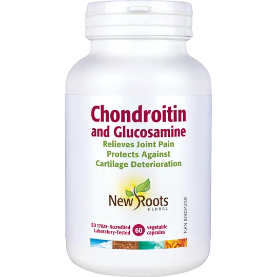 New Roots Chondroitin & Glucosamine 60 Capsules | Unbeatable Prices, Daily Deals | VITASHOP