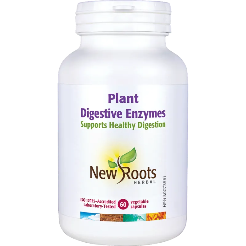 New Roots Plant Digestive Enzymes 60 Capsules | 每天不同折扣, 全网最低价格 | 种类齐全的保健品店铺 VITASHOP, 只有你想不到, 没有你买不到 !