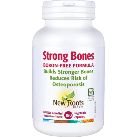 New Roots Strong Bones Boron-Free Formula 180 Capsules | 每天不同折扣, 全网最低价格 | 种类齐全的保健品店铺 VITASHOP, 只有你想不到, 没有你买不到 !