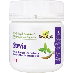 New Roots Stevia White Powder Concentrate 15 g | 每天不同折扣, 全网最低价格 | 种类齐全的保健品店铺 VITASHOP, 只有你想不到, 没有你买不到 !
