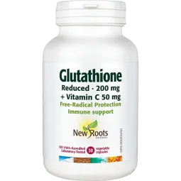 New Roots Glutathione Reduced 200 mg + Vitamin C 50 mg 30 Capsules | 每天不同折扣, 全网最低价格 | 种类齐全的保健品店铺 VITASHOP, 只有你想不到, 没有你买不到 !
