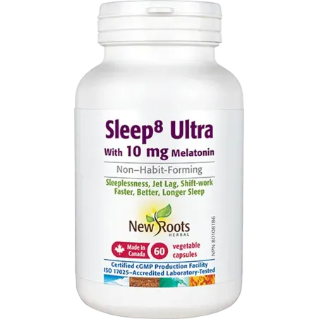 Sleep 8 Ultra With 10 mg Melatonin 60 Vegetable Capsules