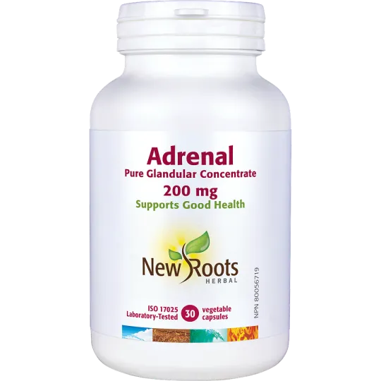 New Roots 뉴 루츠 부신 순수 샘 농축액 200mg 30캡슐 | 매일 업데이트되는 특가 상품 | VITASHOP