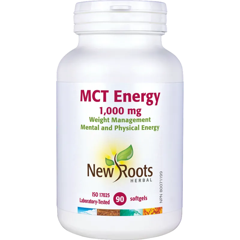 New Roots MCT Energy 90 Softgels | 每天不同折扣, 全网最低价格 | 种类齐全的保健品店铺 VITASHOP, 只有你想不到, 没有你买不到 !