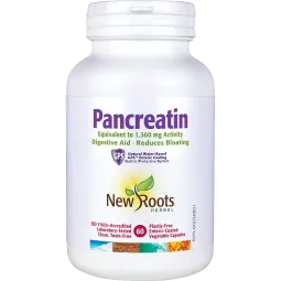 New Roots Pancreatin 1,300 mg 60 Capsules | 每天不同折扣, 全网最低价格 | 种类齐全的保健品店铺 VITASHOP, 只有你想不到, 没有你买不到 !