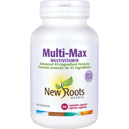 New Roots Multi-Max Multivitamin 60 Capsules | Unbeatable Prices, Daily Deals | VITASHOP