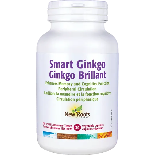 New Roots Smart Ginkgo 30 Capsules | 每天不同折扣, 全网最低价格 | 种类齐全的保健品店铺 VITASHOP, 只有你想不到, 没有你买不到 !