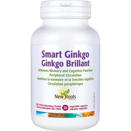 New Roots Smart Ginkgo 30 Capsules | 每天不同折扣, 全网最低价格 | 种类齐全的保健品店铺 VITASHOP, 只有你想不到, 没有你买不到 !