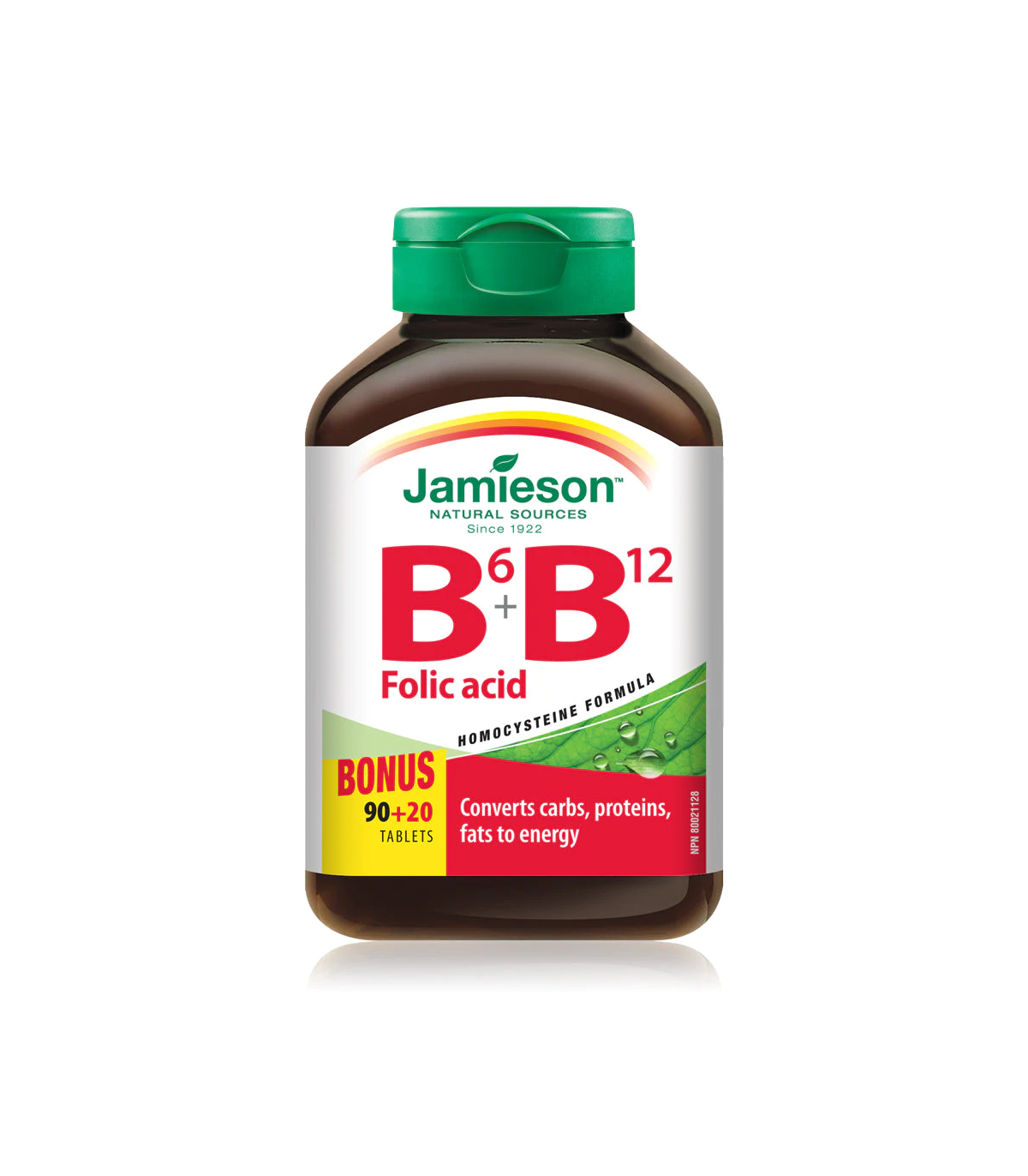Jamieson Vitamin B6 + B12 + Folic Acid 90+20 Free Tablets | Unbeatable Prices, Daily Deals | VITASHOP