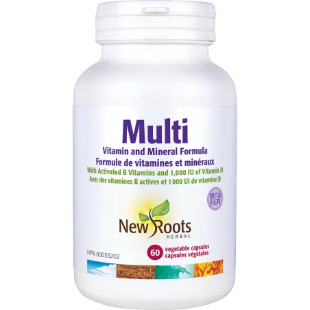 New Roots Multi Vitamin and Mineral Formula 60 Capsules | Unbeatable Prices, Daily Deals | VITASHOP
