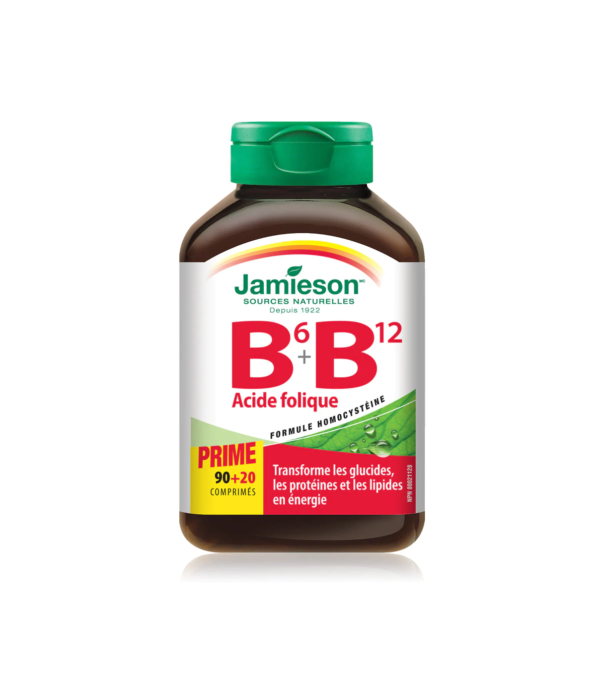 Jamieson Vitamin B6 + B12 + Folic Acid 90+20 Free Tablets | Unbeatable Prices, Daily Deals | VITASHOP