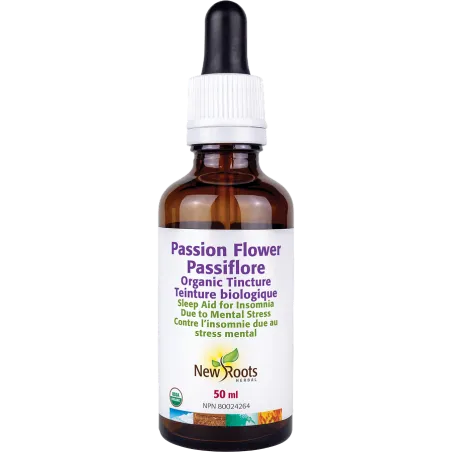New Roots Passion Flower Certified Organic 50 ml | 每天不同折扣, 全网最低价格 | 种类齐全的保健品店铺 VITASHOP, 只有你想不到, 没有你买不到 !
