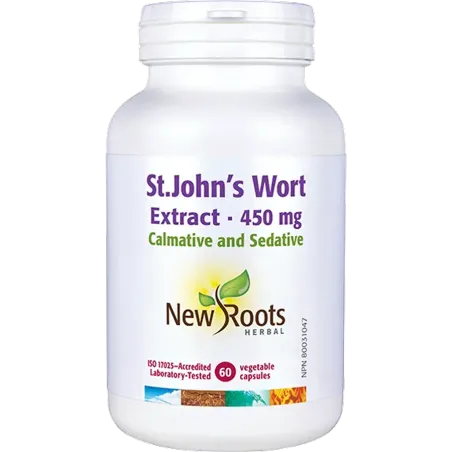 New Roots St. John’s Wort Extract 60 Capsules | 每天不同折扣, 全网最低价格 | 种类齐全的保健品店铺 VITASHOP, 只有你想不到, 没有你买不到 !