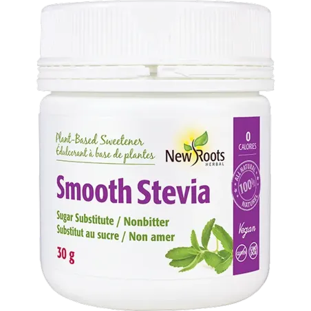 New Roots Smooth Stevia 30 g | 每天不同折扣, 全网最低价格 | 种类齐全的保健品店铺 VITASHOP, 只有你想不到, 没有你买不到 !