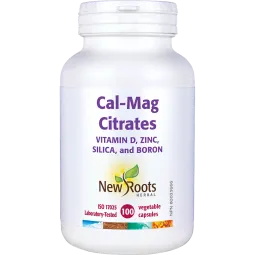 New Roots Cal-Mag Citrates Vitamin D, Zinc, Silica, and Boron 100 Capsules | 每天不同折扣, 全网最低价格 | 种类齐全的保健品店铺 VITASHOP, 只有你想不到, 没有你买不