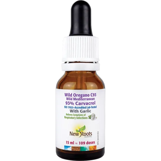 New Roots 뉴 루츠 와일드 오레가노 C93 with Garlic 15ml | 매일 업데이트되는 특가 상품 | VITASHOP