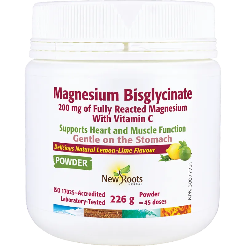 Magnesium Bisglycinate 200 mg With Vitamin C 226 g | Safest & Easiest Shopping Vitamins Online | VITASHOP