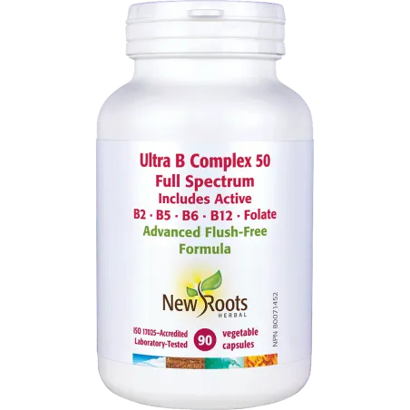 New Roots Ultra B Complex 50 mg 90 Capsules | 每天不同折扣, 全网最低价格 | 种类齐全的保健品店铺 VITASHOP, 只有你想不到, 没有你买不到 !