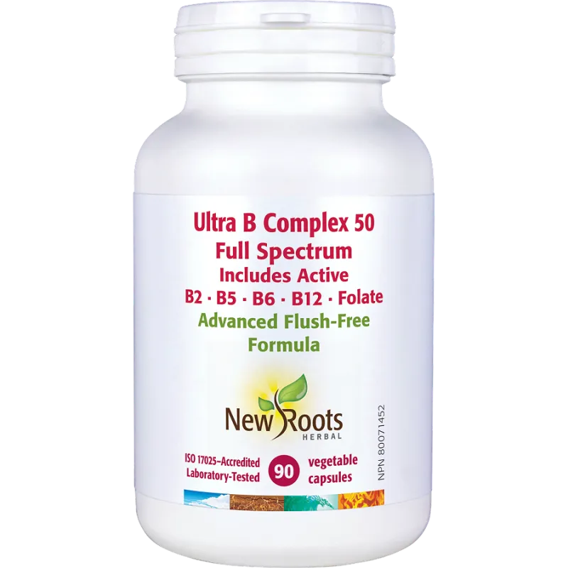 New Roots Ultra B Complex 50 mg 90 Capsules | 每天不同折扣, 全网最低价格 | 种类齐全的保健品店铺 VITASHOP, 只有你想不到, 没有你买不到 !