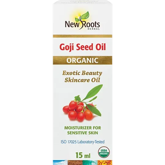 New Roots Goji Seed Oil Certified Organic 15 ml | 每天不同折扣, 全网最低价格 | 种类齐全的保健品店铺 VITASHOP, 只有你想不到, 没有你买不到 !