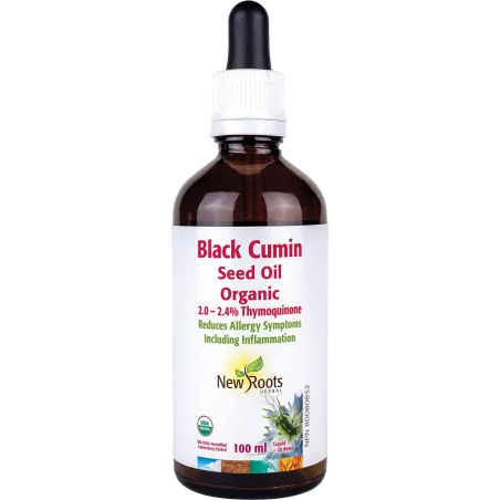 New Roots Black Cumin Seed Oil Organic 100 ml | Unbeatable Prices, Daily Deals | VITASHOP