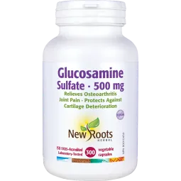 New Roots Glucosamine Sulfate 500 mg 300 Capsules | 每天不同折扣, 全网最低价格 | 种类齐全的保健品店铺 VITASHOP, 只有你想不到, 没有你买不到 !