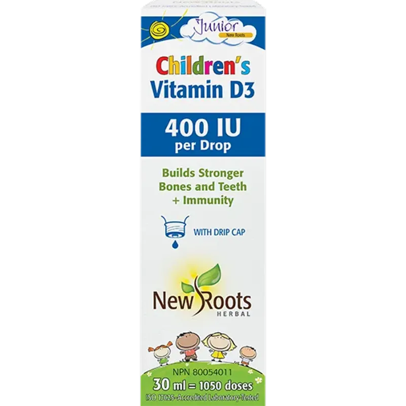 Children’s Vitamin D3 400 IU per Drop 30 ml | Safest & Easiest Shopping Vitamins Online | VITASHOP