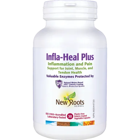 New Roots Infla-Heal Plus 30 Capsules | 每天不同折扣, 全网最低价格 | 种类齐全的保健品店铺 VITASHOP, 只有你想不到, 没有你买不到 !