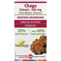 New Roots Chaga 60 Capsules | Unbeatable Prices, Daily Deals | VITASHOP