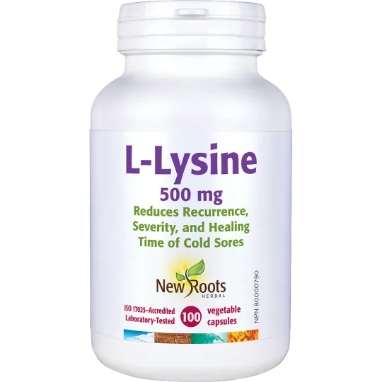 New Roots L-Lysine 100 Capsules | 每天不同折扣, 全网最低价格 | 种类齐全的保健品店铺 VITASHOP, 只有你想不到, 没有你买不到 !