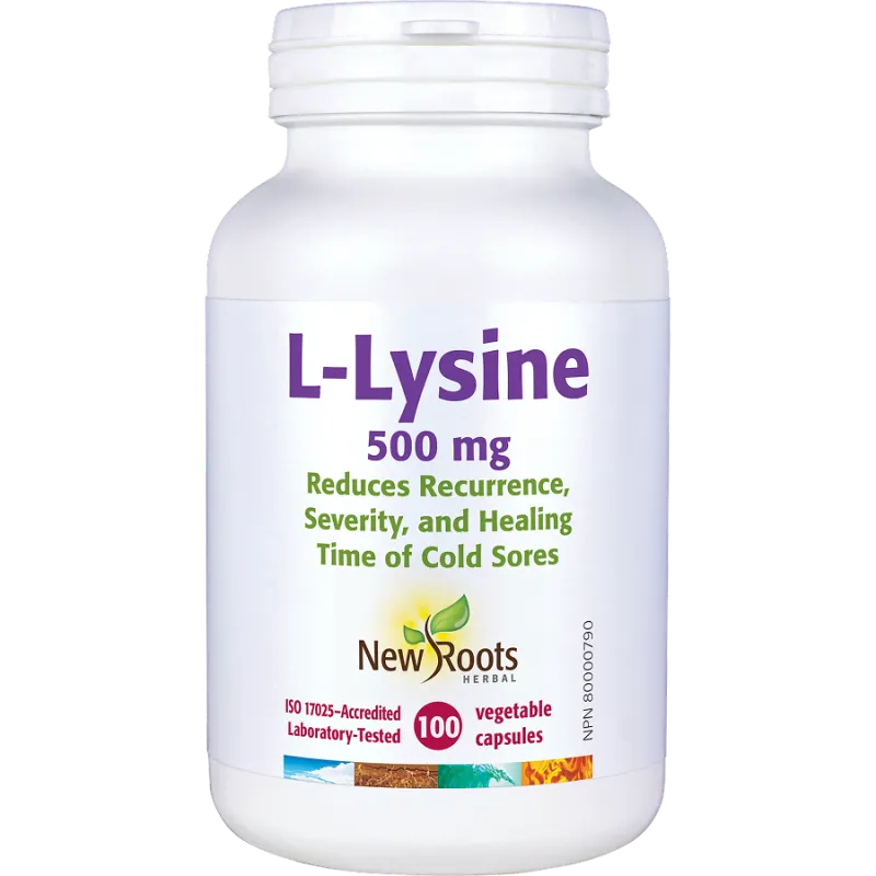 New Roots L-Lysine 100 Capsules | 每天不同折扣, 全网最低价格 | 种类齐全的保健品店铺 VITASHOP, 只有你想不到, 没有你买不到 !