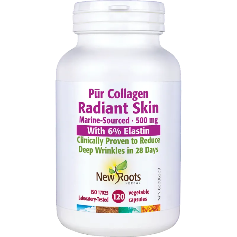 Pu r Collagen Radiant Skin 120 Capsules | Safest & Easiest Shopping Vitamins Online | VITASHOP