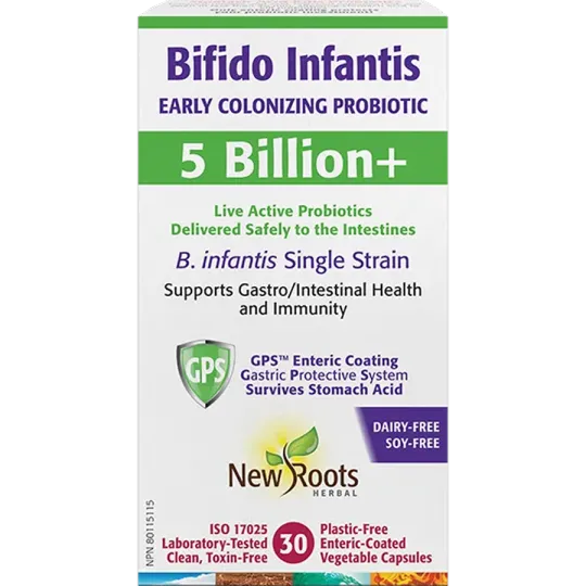 Bifido Infantis Early Colonizing Probiotic 5 billion+ 30 Vegetable Capsules | Safest & Easiest Shopping Vitamins Online | VITASH