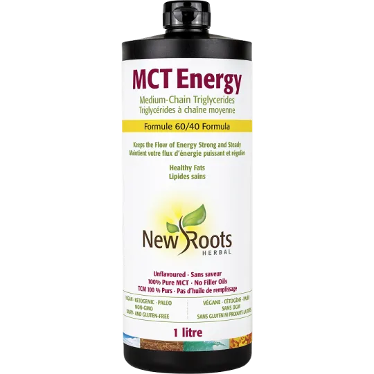 New Roots 뉴 루츠 MCT Energy 중쇄 트리글리세리드 60/40 포뮬러 1 리터 | 매일 업데이트되는 특가 상품 | VITASHOP
