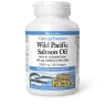 Natural Factors 내추럴 팩터스 OmegaFactors 와일드 퍼시픽 연어 오일 1000 mg, 90 소프트젤 | 매일 업데이트되는 특가 상품 | VITASHOP