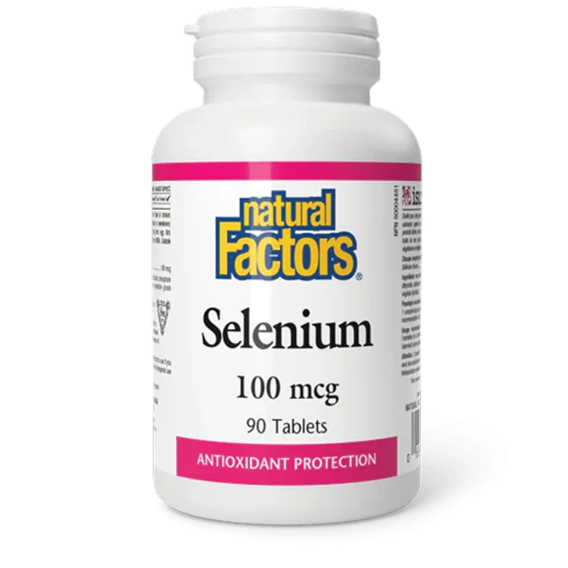 Sélénium 100 mcg, 90 comprimés | Safest & Easiest Shopping Vitamins Online | VITASHOP