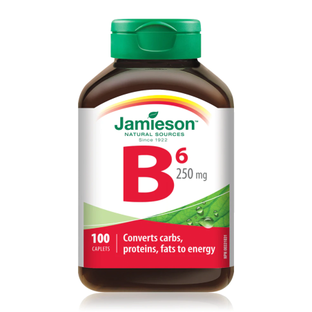 Jamieson 자미에슨 비타민 B6 250mg(피리독신) 100정 | 매일 업데이트되는 특가 상품 | VITASHOP