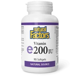 Vitamine E 200 UI Source Naturelle, 90 Gélules | Safest & Easiest Shopping Vitamins Online | VITASHOP
