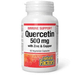 Quercétine 500 mg, 60 Capsules Végétariennes | Safest & Easiest Shopping Vitamins Online | VITASHOP