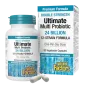 Natural Factors Ultimate Multi Probiotic Double Strength 24 Billion Live Probiotic Cultures, 60 Vegetarian Capsules | Unbeatable