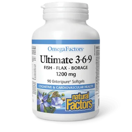 OmegaFactors Ultimate 3-6-9 | Safest & Easiest Shopping Vitamins Online | VITASHOP