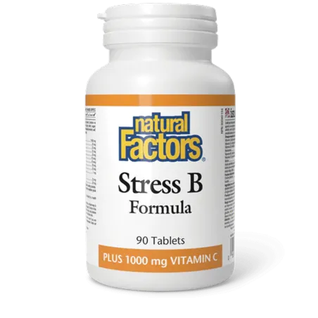 Stress B Formula Plus 1000 mg de vitamine C, 90 comprimés | Safest & Easiest Shopping Vitamins Online | VITASHOP